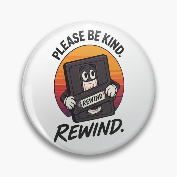 Item preview, Please Be Kind Rewind - Retro Vintage VHS Cassette 80s Nostalgia Art & Print designed and sold by CrsDesignStudio.