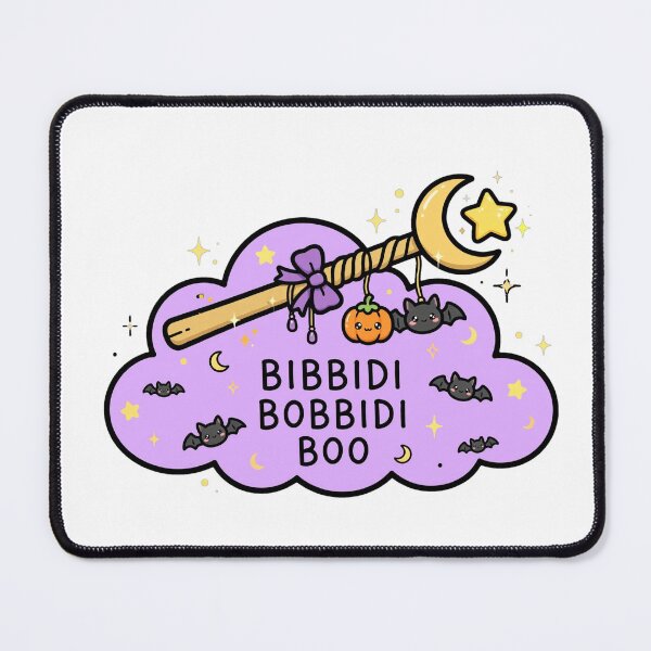 Item preview, Bibbidi Bobbidi Boo - Cute Witch Wand on Magic Cloud Halloween Sticker designed and sold by Luminebo.