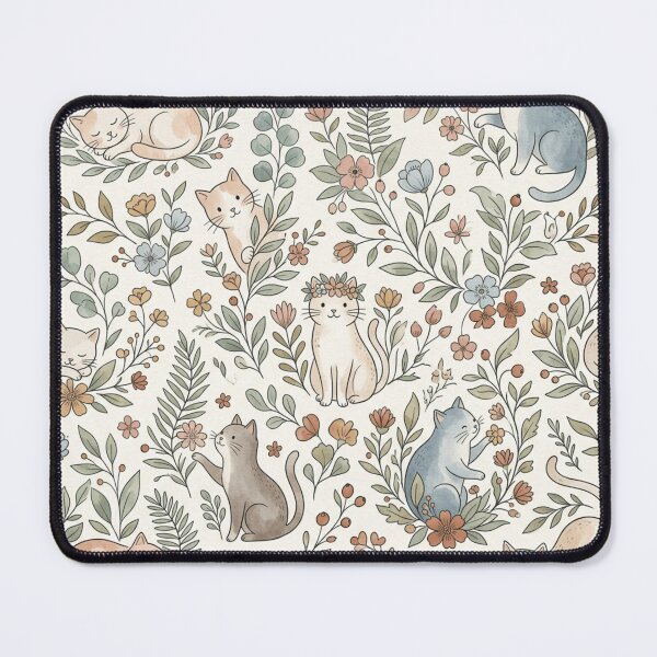 Item preview, cat dad pattern pastel designed and sold by frantuliuss.