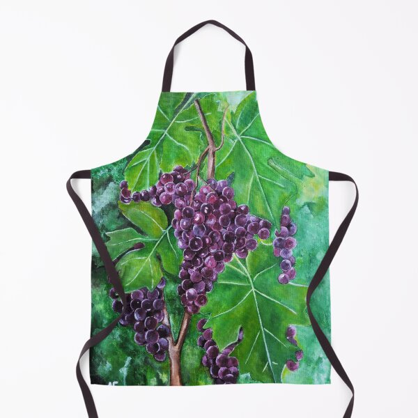 Item preview, Red Grapes on an August Vine designed and sold by Alfred Fox Art.