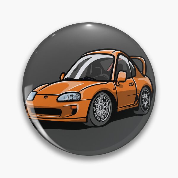 Item preview, Toyota Supra Cartoon designed and sold by CUTOCARS-SHOP.