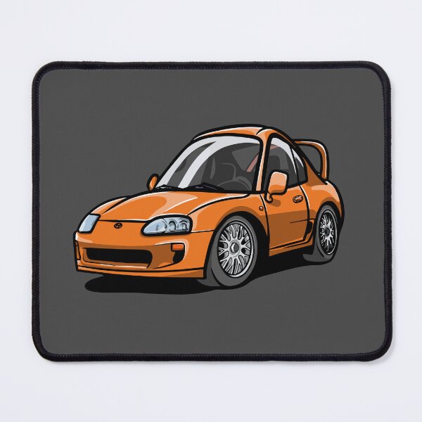 Item preview, Toyota Supra Cartoon designed and sold by CUTOCARS-SHOP.
