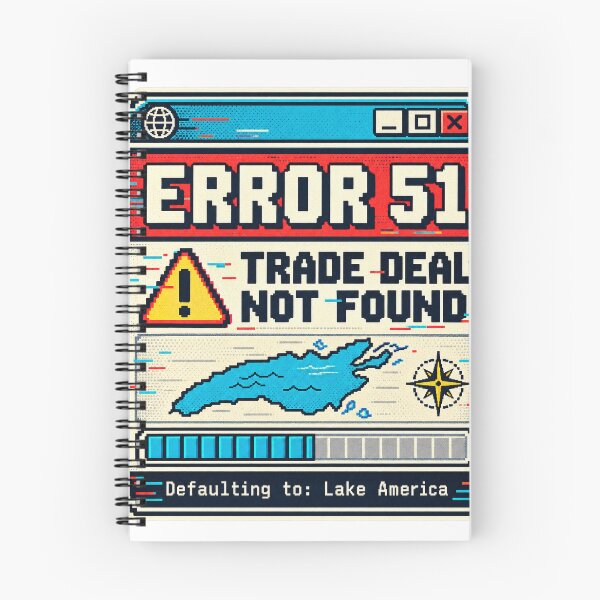 Item preview, Error 51 - Trade Deal Not Found designed and sold by ShineEyePirate.