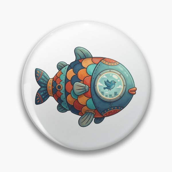 Item preview, Fish and Bird designed and sold by snoWorkshop.