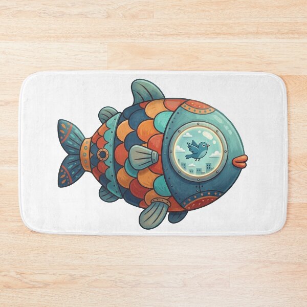 Item preview, Fish and Bird designed and sold by snoWorkshop.
