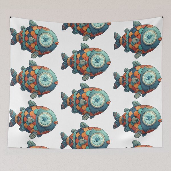 Item preview, Fish and Bird designed and sold by snoWorkshop.