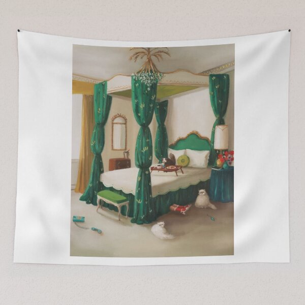 Item preview, Janet Hill – Vintage Whimsical Woman in an Enchanted Garden designed and sold by graydaysr.