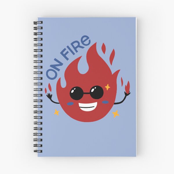 Item preview, On Fire – Cute Kawaii Fire Character Funny Cartoon Design designed and sold by Rush2Buy.