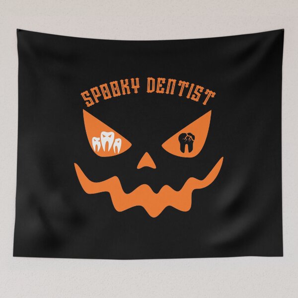 Item preview, Spooky Dentist - Halloween gifts for dentists designed and sold by ewicraft.