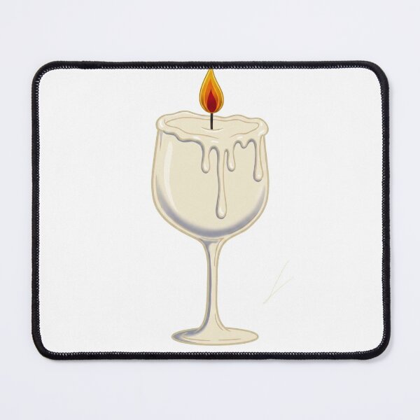 Item preview, Melting Light in a Wine Glass  designed and sold by Seraphine.Creative.
