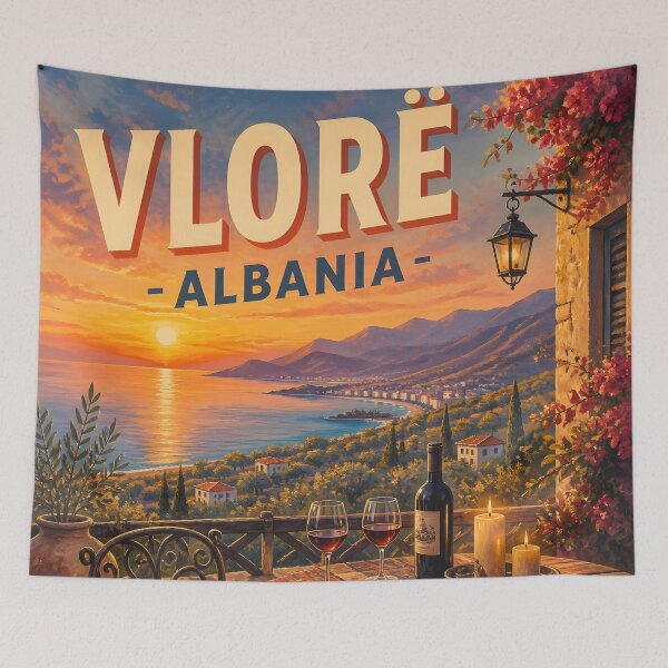 Item preview, Vlore Albania - Scenic Travel Destinations designed and sold by LSVart.