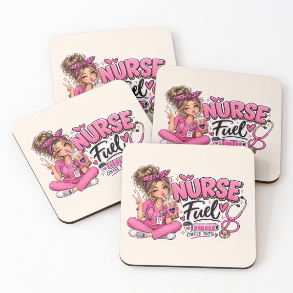 Item preview, Nurse Fuel – Coffee Powered Nurse Life designed and sold by HO•Designs.