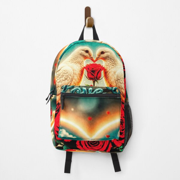 Item preview, Lovebirds and roses? My heart just fluttered! designed and sold by The Empire Of Digital Art..