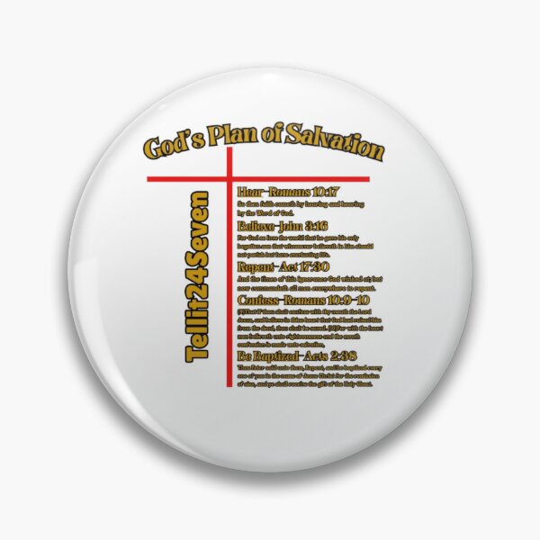 Item preview, God's Plan of Salvation designed and sold by tellit24seven.