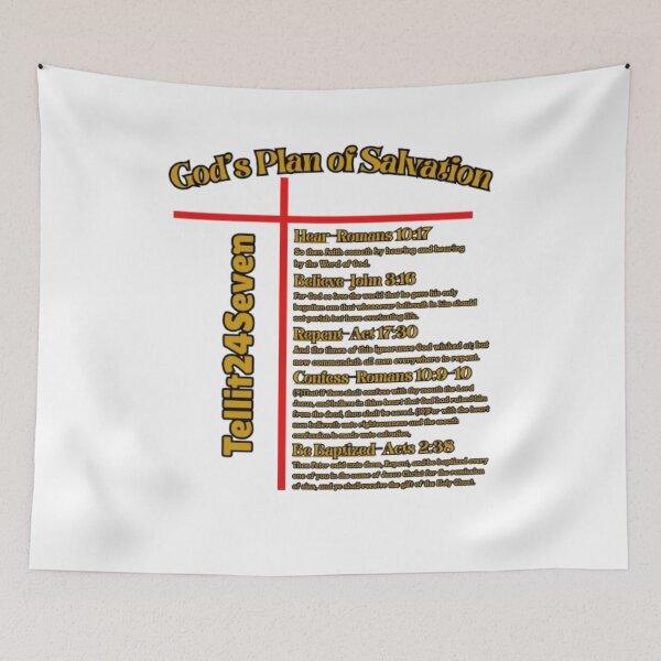 Item preview, God's Plan of Salvation designed and sold by tellit24seven.