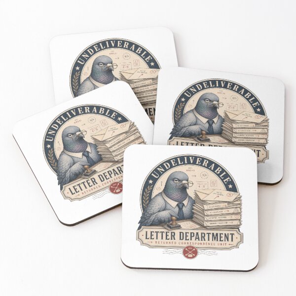 Item preview, Vintage Undeliverable Letter Department Pigeon designed and sold by Mosslume Studio.