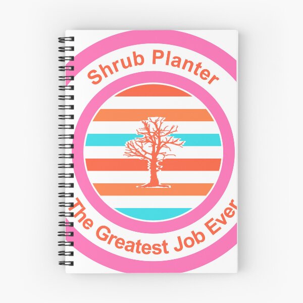 Item preview, Shrub Planter The Greatest Job Ever designed and sold by TheIconSmith.