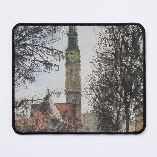 Item preview, Zurich old town Watercolor Switzerland designed and sold by SlavaArt.