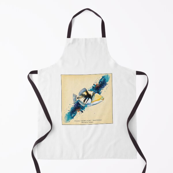 Item preview, Picasso Humu Humu Triggerfish Watercolor Marine Art designed and sold by KenworksDigital.