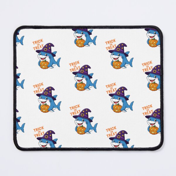 Item preview, Cute Halloween Shark Trick or Treat Witch designed and sold by Inka Moon Design.