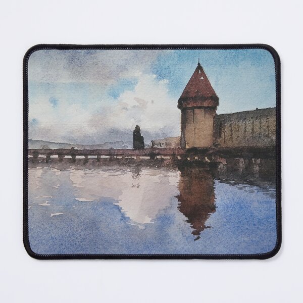 Item preview, Lucerne water tower designed and sold by SlavaArt.