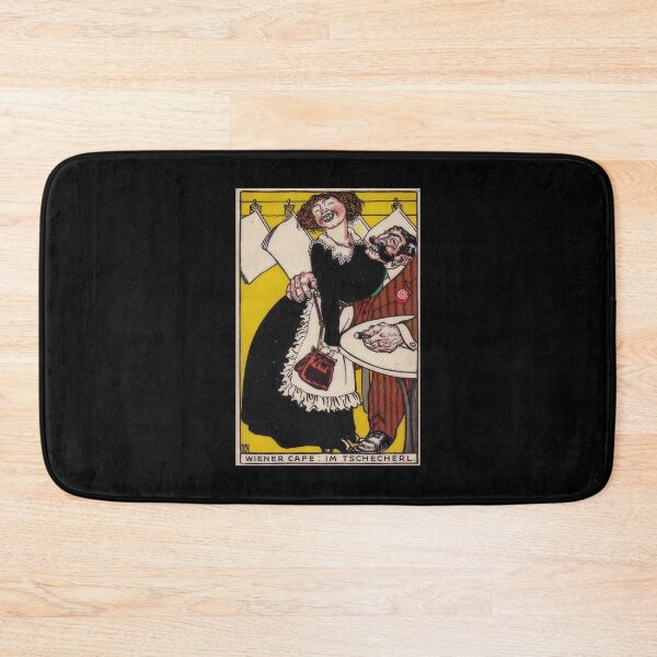 Item preview, Vintage  color lithograph, Viennese Café: In the Little Café  designed and sold by stevepaint.
