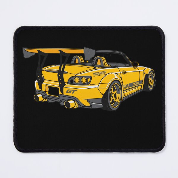 Item preview, JDM S2000 AP2 Widebody Yellow Roadster GT Track Racing Aesthetic designed and sold by mood-draftsman.