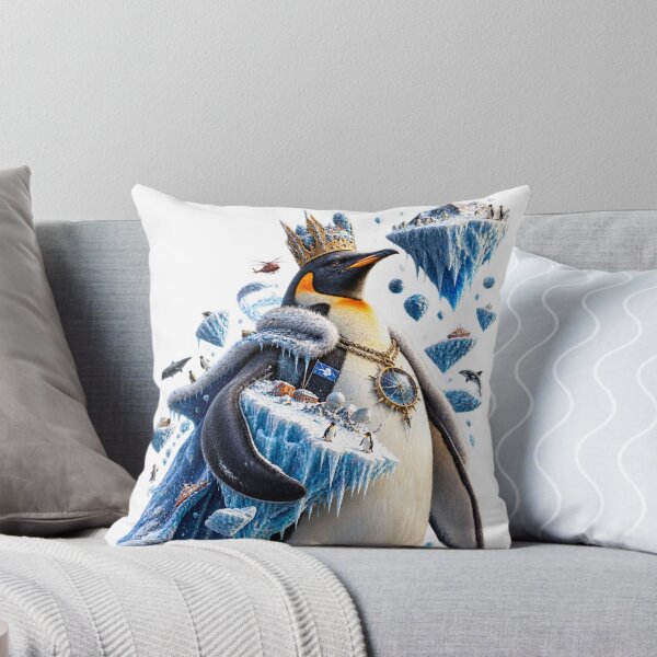 Item preview, Penguin King Stole Antarctica designed and sold by Maclaw200d.