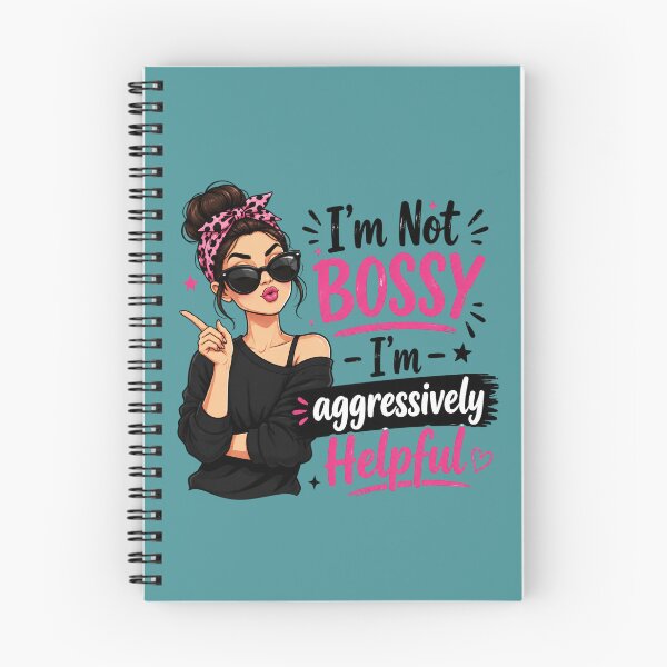 Item preview, Bossy Aggressively Helpful designed and sold by sazuii.
