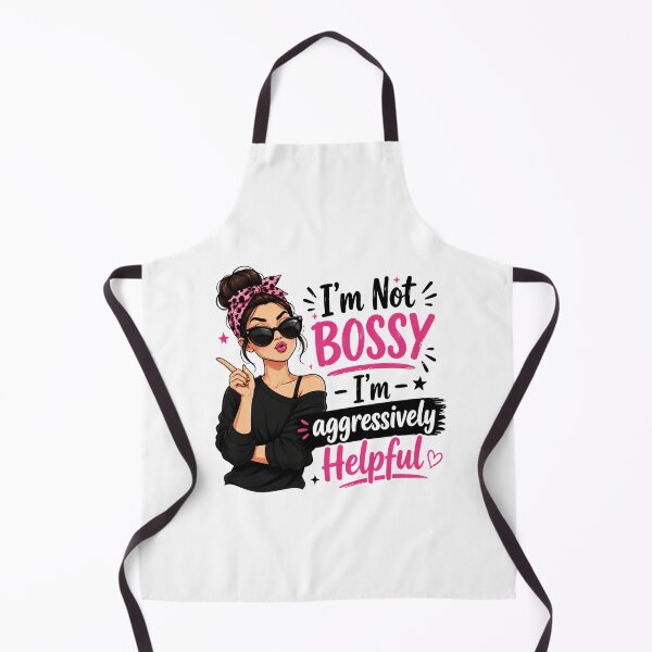 Item preview, Bossy Aggressively Helpful designed and sold by sazuii.