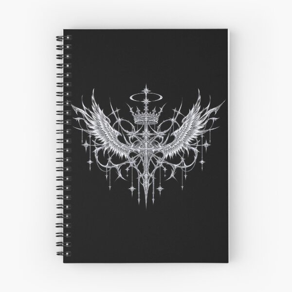 Item preview, Cyber sigilism angelcore crown wings design y2k designed and sold by julie1101.