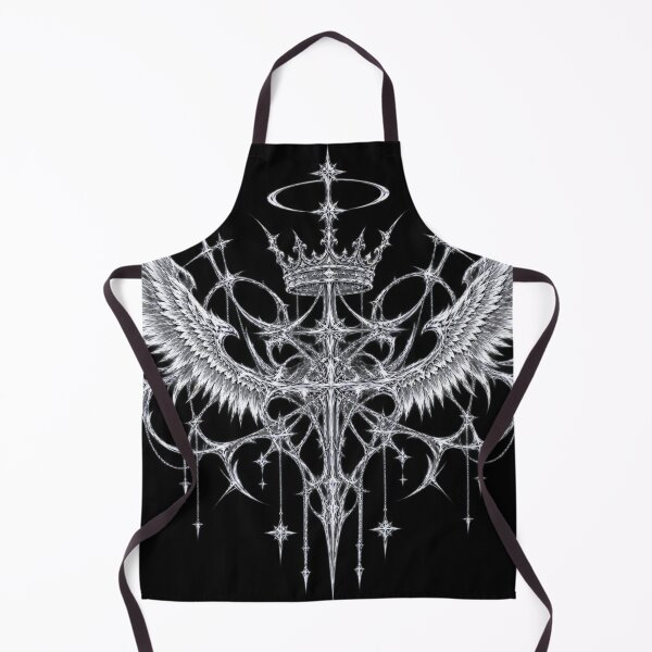 Item preview, Cyber sigilism angelcore crown wings design y2k designed and sold by julie1101.