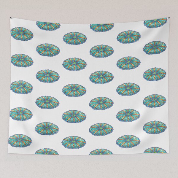 Item preview, Ricordea Yuma Mushroom Coral Colorful Reef Illustration designed and sold by KenworksDigital.