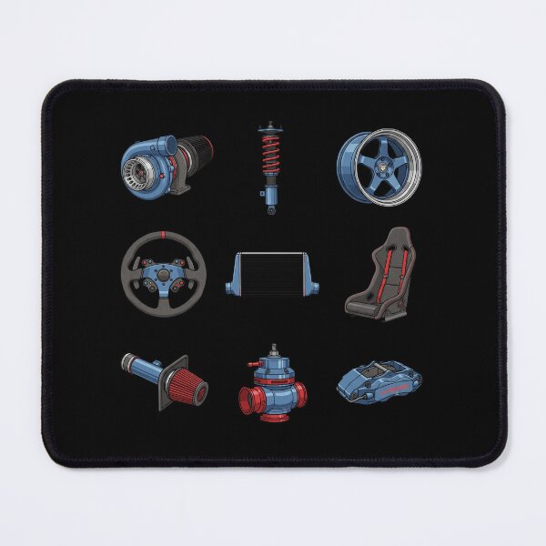 Item preview, JDM Performance Car Parts Turbo Racing Tuner Track Day Sticker Pack designed and sold by mood-draftsman.