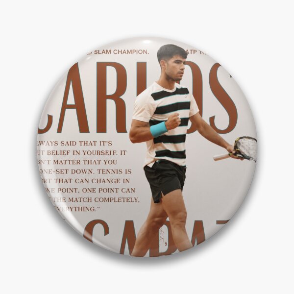 Item preview, Carlos Alcaraz designed and sold by fnsdjfnsidjdns.