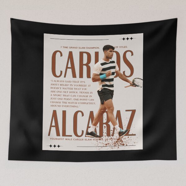 Item preview, Carlos Alcaraz designed and sold by fnsdjfnsidjdns.