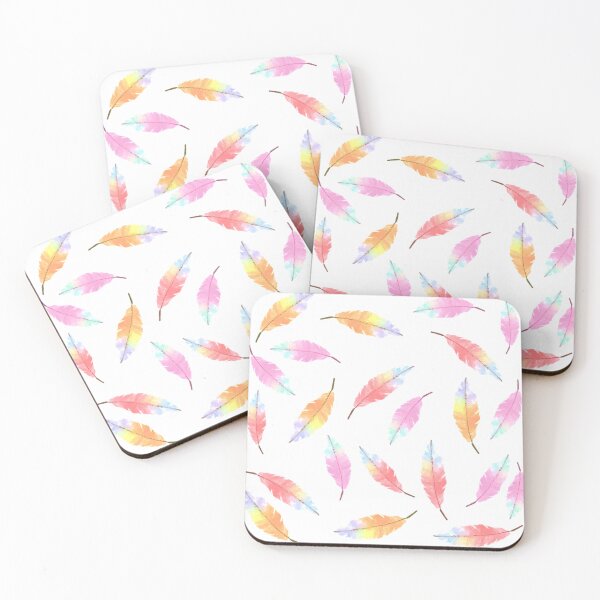 Item preview, Watercolour Of Scattered Feathers designed and sold by shannondoucette.