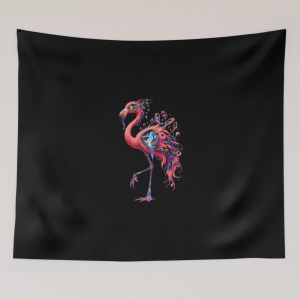 Item preview, Surreal Galaxy Flamingo Portal Art designed and sold by Maclaw200d.