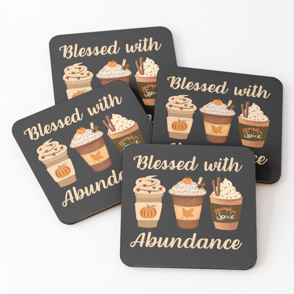Item preview, Blessed With Abundance Coffe Drinks designed and sold by monika-arthing.