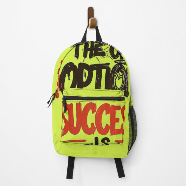 Item preview, Success Is the Only Option – Bold Motivational Streetwear Quote designed and sold by aloksahu123.