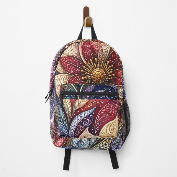 Item preview, Colorful Floral Mosaic Decorative Garden designed and sold by Beyond The Canvas.