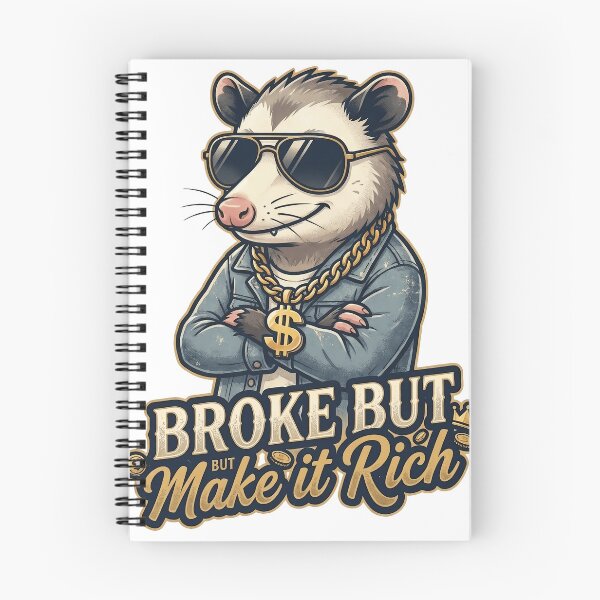Item preview, Broke But Make It Rich designed and sold by StellarBees.