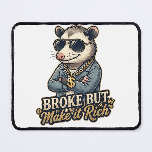 Item preview, Broke But Make It Rich designed and sold by StellarBees.