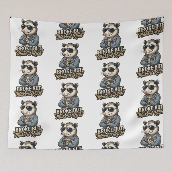 Item preview, Broke But Make It Rich designed and sold by StellarBees.