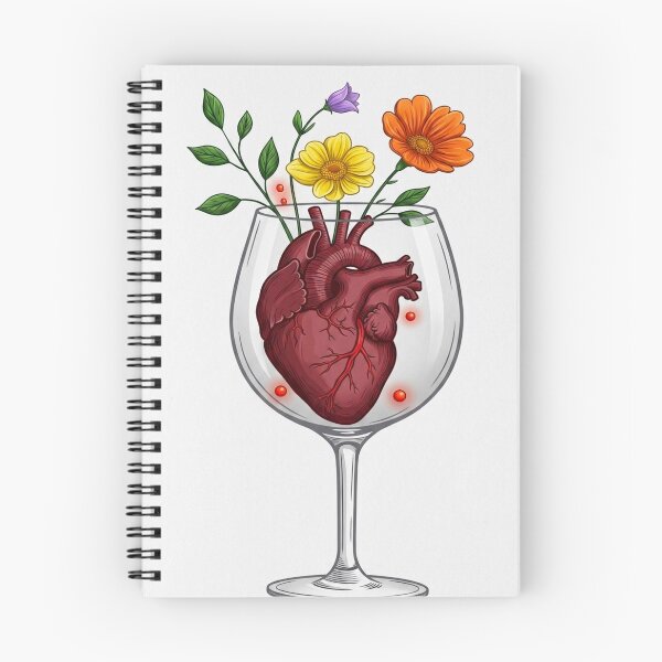 Item preview, Anatomical heart growing flowers in glass designed and sold by Seraphine98.