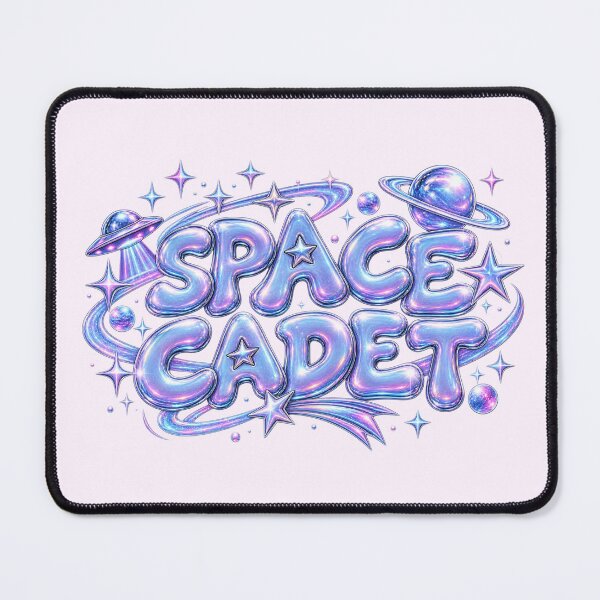 Item preview, Space Cadet Cool Chrome Bubble Text designed and sold by Inkworksbyshery.