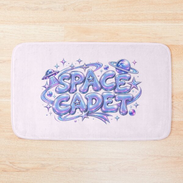 Item preview, Space Cadet Cool Chrome Bubble Text designed and sold by Inkworksbyshery.