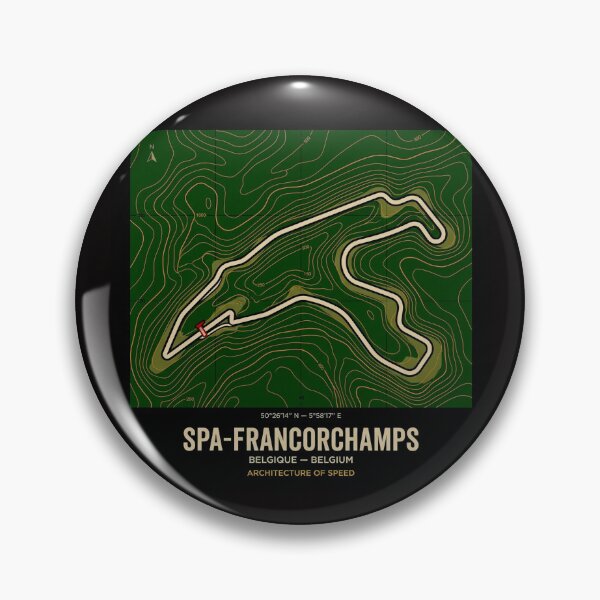 Item preview, Where Speed Becomes Timeless Art Spa Francorchamps Belgium designed and sold by Helios Be. Lavsh.