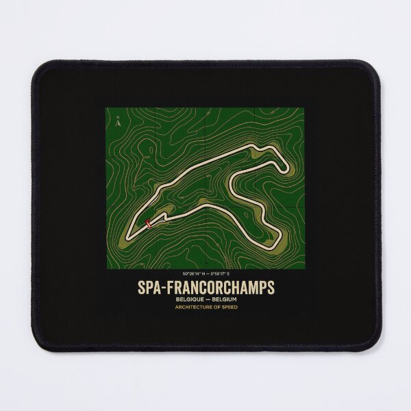Item preview, Where Speed Becomes Timeless Art Spa Francorchamps Belgium designed and sold by Helios Be. Lavsh.