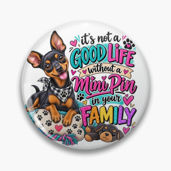 Item preview, Its not a good life Mini Pin designed and sold by SaikoDesigns.